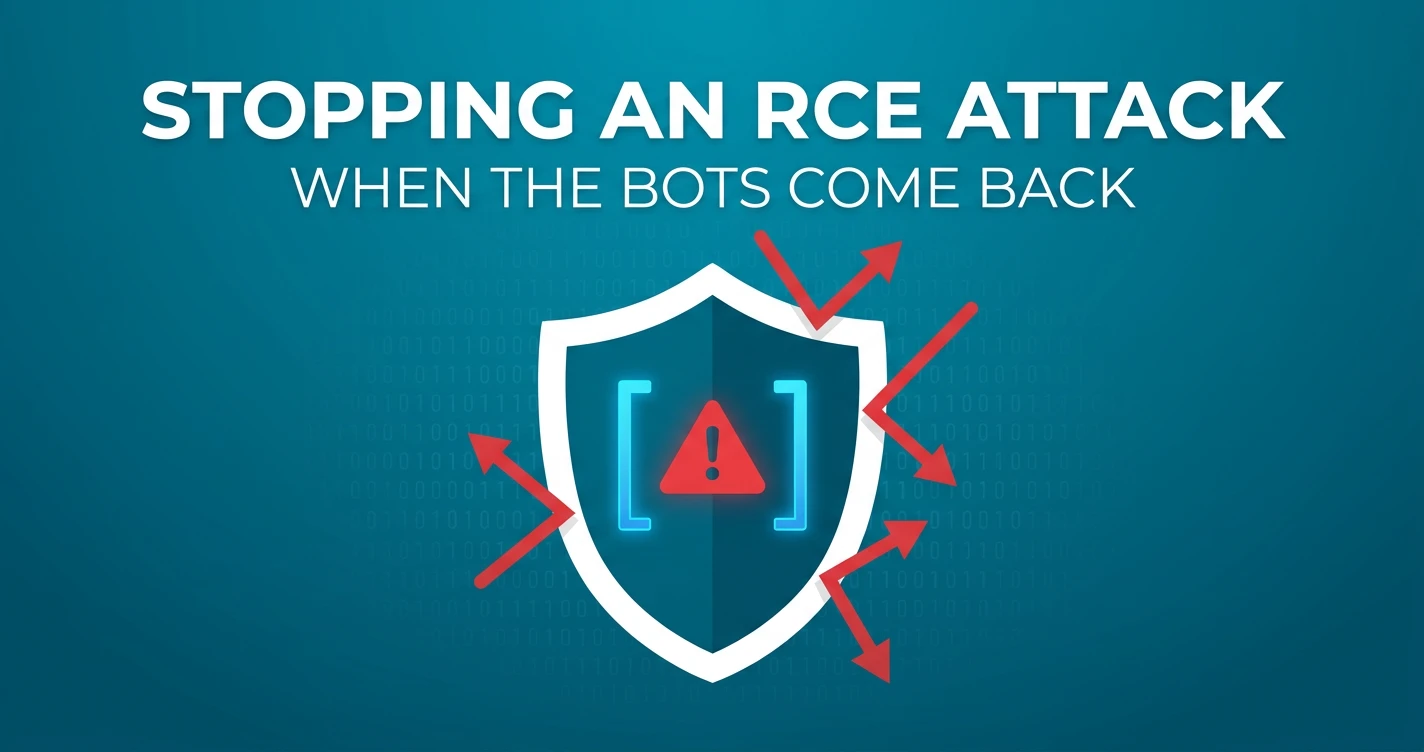 When the Bots Come Back: How We Stopped an Evolving RCE Attack