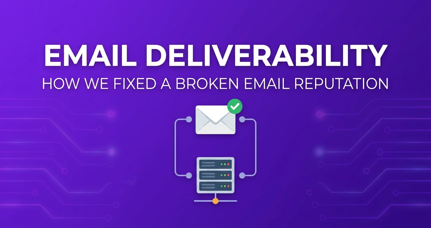 Email Deliverability Issues: How We Fixed a Client's Broken Email Reputation